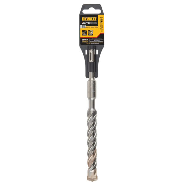 DEWALT DW5474 Concrete Drill Bit - 3/4" x 8" x 10" Rock Carbide SDS+ 4-Cutter