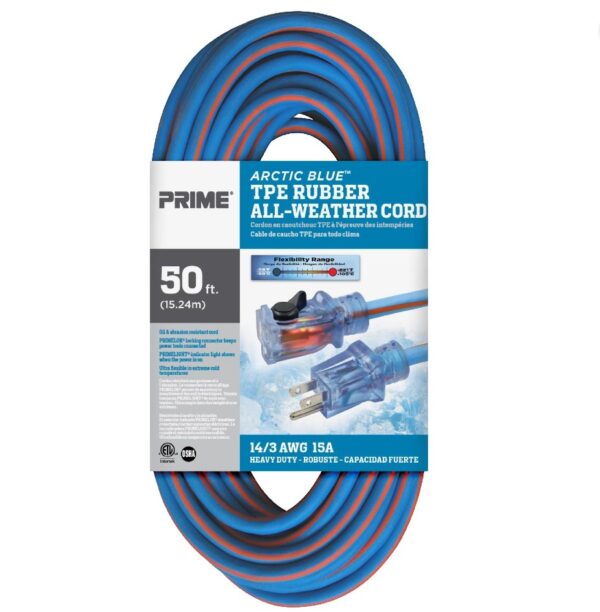PRIME LT530730 Extension Cord 14/3 50 feet Long - Image 2