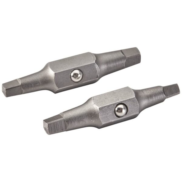 KLEIN 32484 Replacement Bit #1 Square & #2 Square (6/PK)