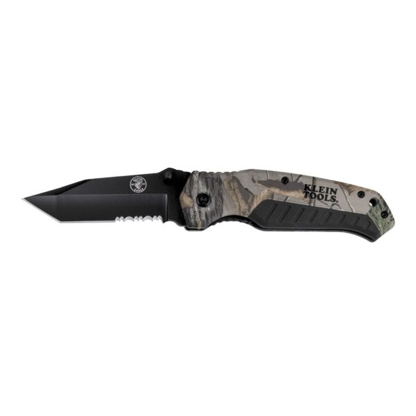 KLEIN 44222 Pocket Knife, REALTREE XTRA™ Camo, Tanto Blade