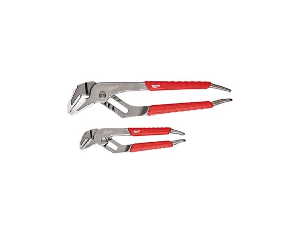 MILWAUKEE 48-22-6330 6" & 10" Comfort Grip Straight Jaw Pliers Set