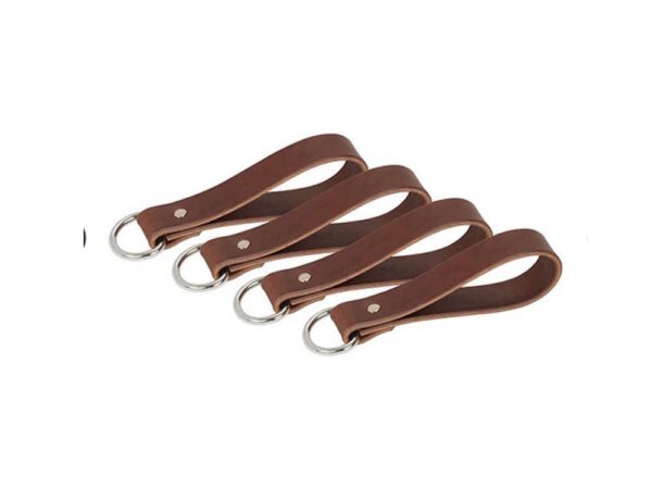 WEAVER 85624-101-01 LEATHER 4 Pack Belt Loops BROWN