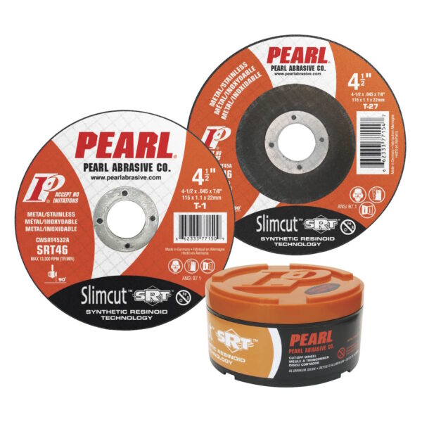 PEARL CWSRT0632A SRT Slimcut Cutting Wheel 6" x .045" x 7/8" Flat, Premium