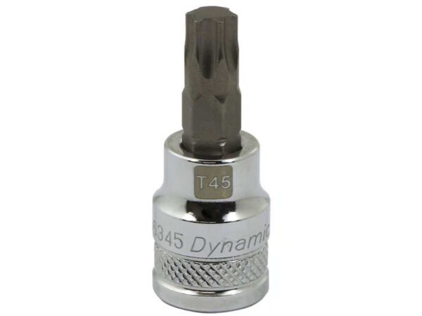 DYNAMIC TOOLS D006345 3/8" Drive Bit Socket 45 Torx