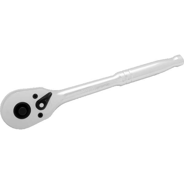 DYNAMIC TOOLS D012301 1/2" Drive 45T Ratchet w/Chrome 9-1/2" Handle - Image 2