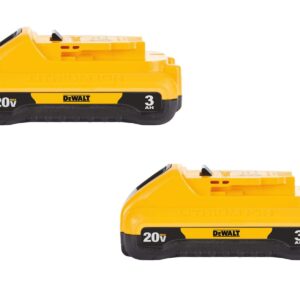 DEWALT DCB230-2 20V MAX 3.0Ah Battery Slim 2-Pack