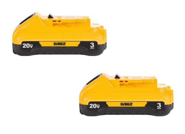 DEWALT DCB230-2 20V MAX 3.0Ah Battery Slim 2-Pack
