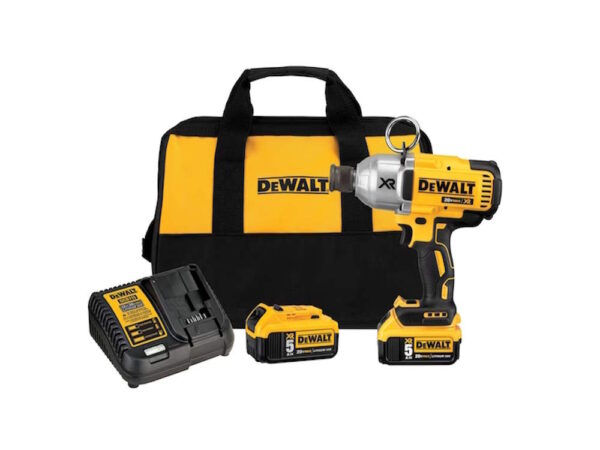 DEWALT DCF898P2 20V High Torque 7/16" Impact Wrench Kit w/2 - 5.0Ah Batteries