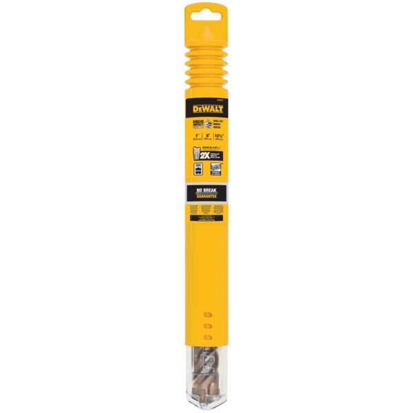 DEWALT DW5818 Concrete Drill Bit - 1" x 8" x 13-1/2" 4 Cutter SDS MAX