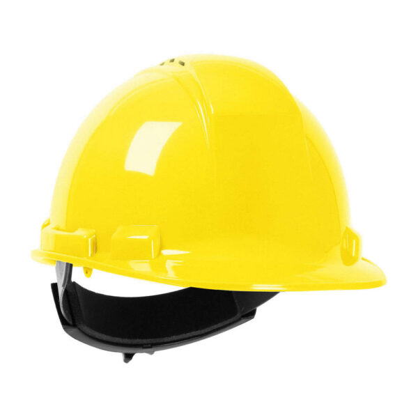 PIP Vented Nylon Hardhat w/Ratchet - CSA Class C - YELLOW