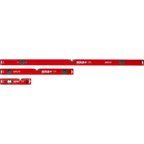 SOLA LSX482410 Level 3 Pc Set 48" & 24" & 10" X PRO Box Beam