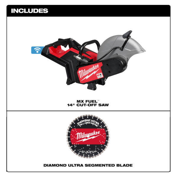 MX FUEL MXF315-0 - 14” CUT OFF SAW w/ RAPIDSTOP™ - BARE TOOL - Image 7