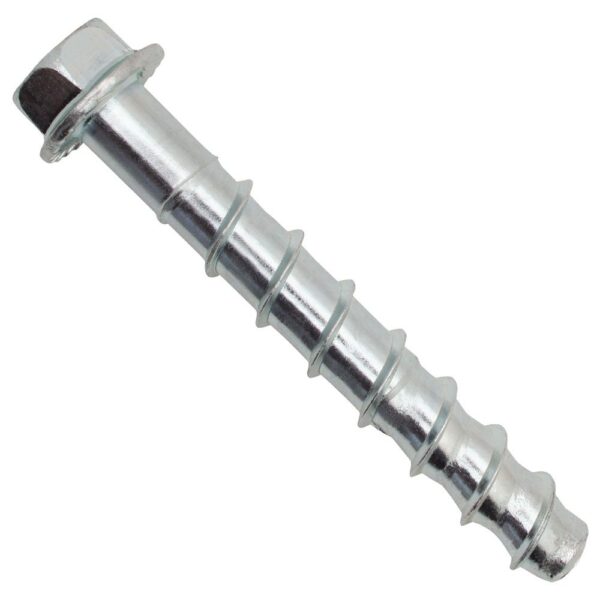 DEWALT POWERS Screw-Bolt Hex High Performance Screw Anchor 1/2"x6" 25/bx