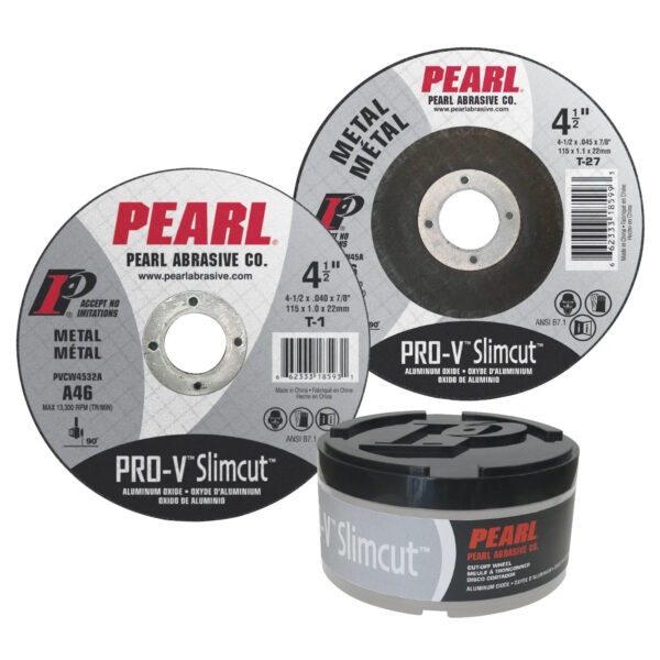 PEARL PVCW0632A Cutting Wheel 6" x .040" x 7/8" Flat, Ferrous Only