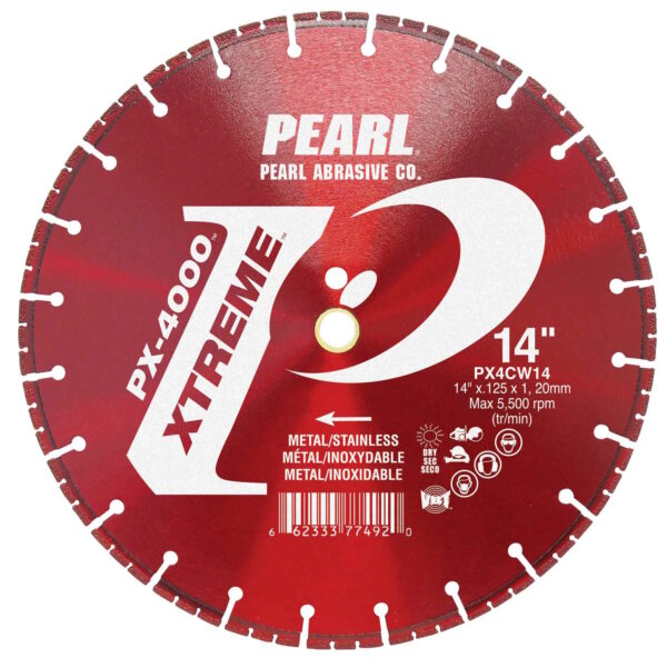 PEARL PX4CW14 14 x .125 x 1 20mm Xtreme PX-4000 Metal/Stainless Blade