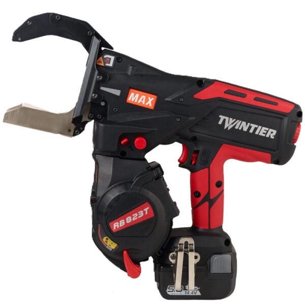 MAX XXL RB823T Twin Tier Rebar Tying Tool 14.4V Li-Ion Kit