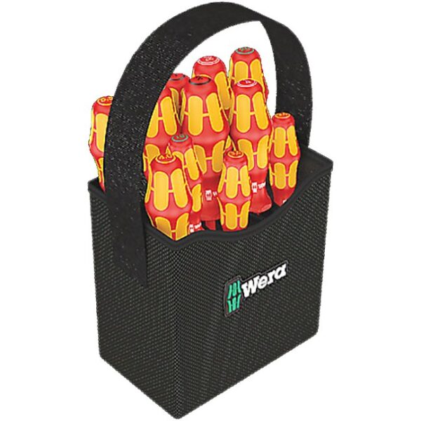 WERA WER-004310 Kraftform 2go 11Pc Insulated Screwdriver Set