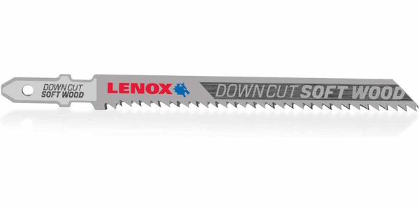 LENOX 1991387 Jigsaw Blades Downcut 10TPI Wood Cutting, 4" 5/pk