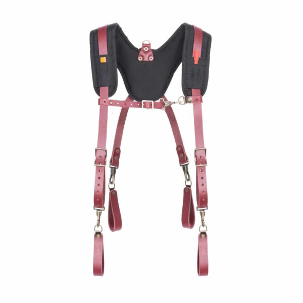 KUNYS 21522 Fully Adjustable Padded Yoke Leather Suspend