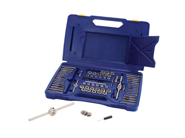 IRWIN 76-pc Machine Screw / Fractional / Metric Tap & Hex Die Set