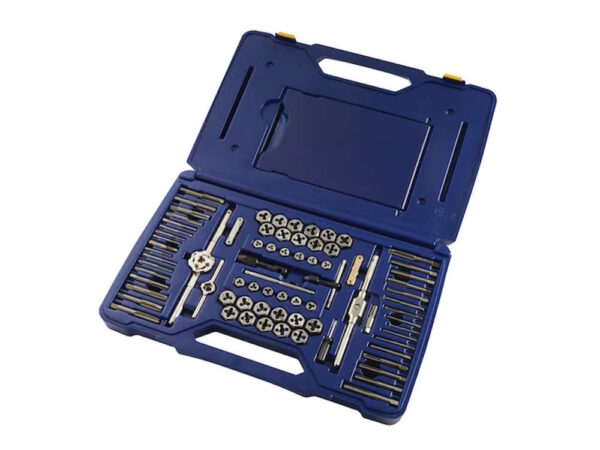 IRWIN 117-pc Machine Screw / Fractional / Metric Tap & Hex Die and Drill Bit Set