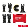 MILWAUKEE 49-10-9113 OPEN-LOK 9PC Multi Tool Blade Kit - Image 2