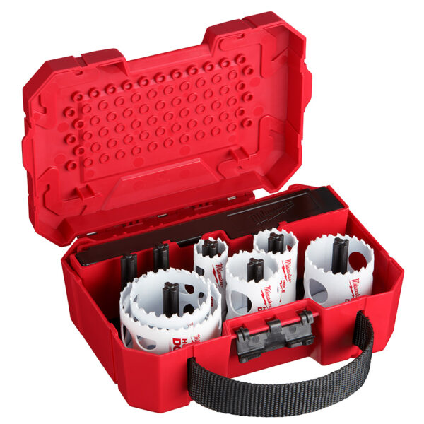 MILWAUKEE 49-22-4095 10Pc Hole Dozer Electrician's Hole Saw Kit