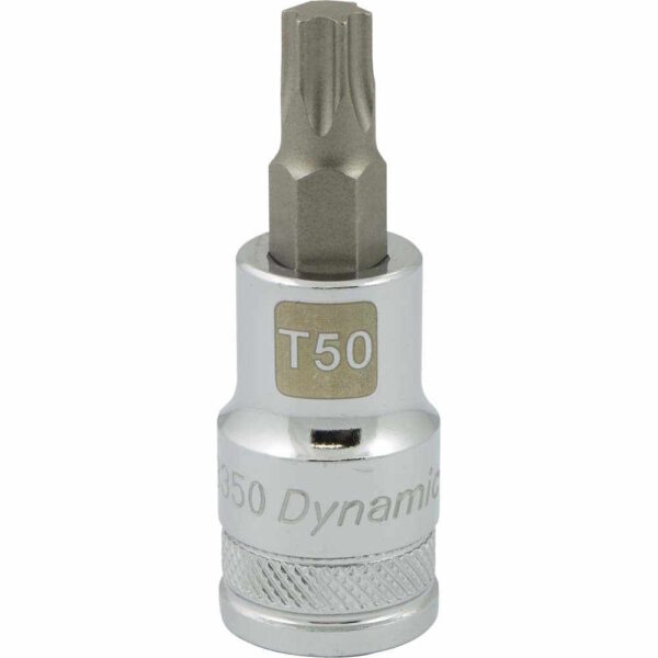 DYNAMIC TOOLS D013350 1/2" Drive Bit Socket 50 Torx