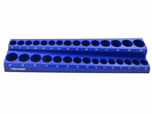 DYNAMIC TOOLS D029003 Metric Magnetic Socket Organizer (6mm-20mm)