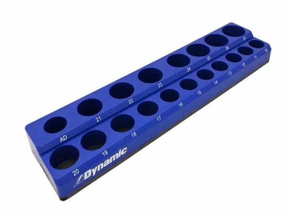 DYNAMIC TOOLS D029005 Metric Magnetic Socket Organizer (10mm-27mm)