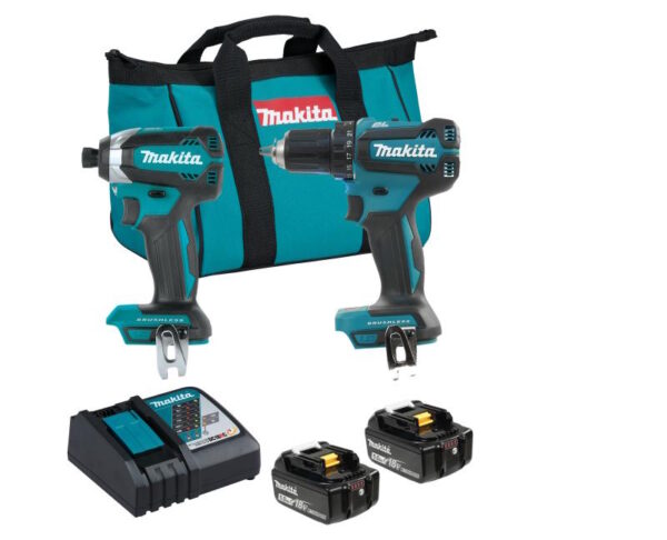 MAKITA DLX2289TX1 18V LXT Brushless 2 Tool Combo Kit