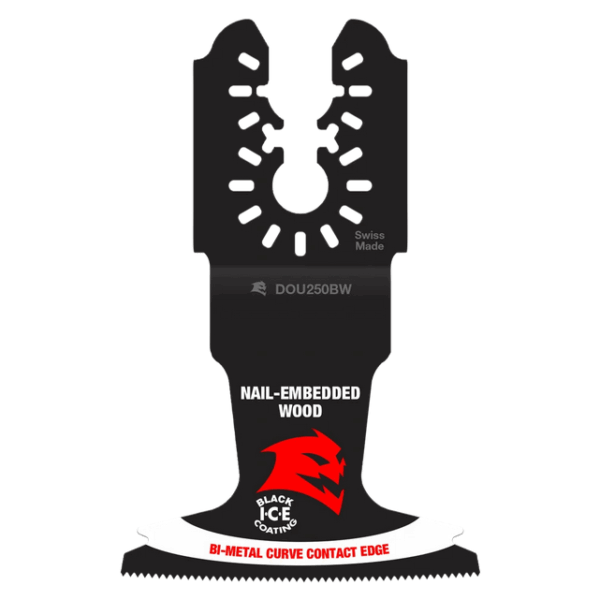 DIABLO DOU250BW3 - 2-1/2 in. Bi-Metal Oscillating Blade for Nail-Embedded Wood
