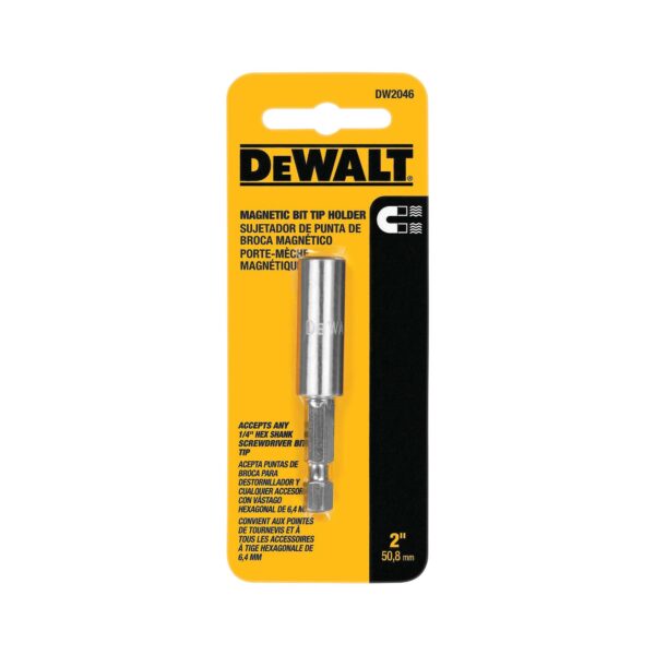 DEWALT DW2046 2" Magnetic Bit Tip Holder