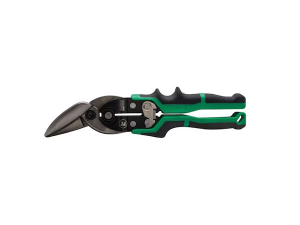 DEWALT DWHT14678 Offset Right Cut Aviation Snip (Green)