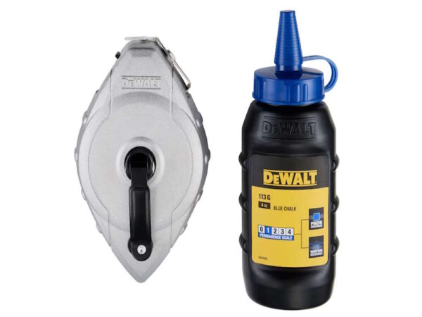 DEWALT DWHT48331BC Aluminum 1:1 Chalk Reel Kit (Blue)