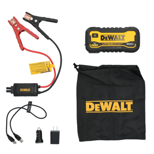 DEWALT DXAELJ16-CA 12V Jump Start1600A w/ Light & USB Port.