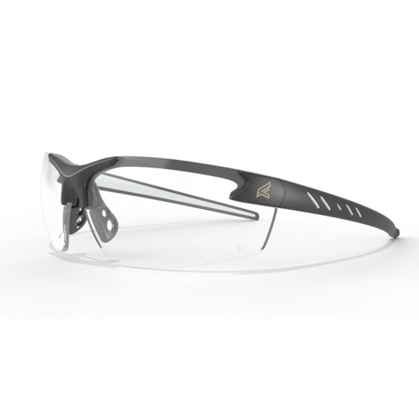 EDGE DZ111-G2 Zorge G2 Safety Glasses - Black Frame Clear Lens
