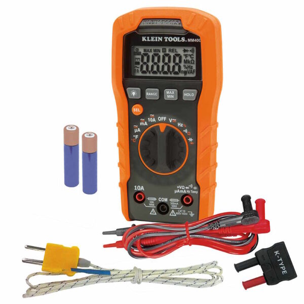 KLEIN MM400 Digital Multimeter Auto-Ranging 600V