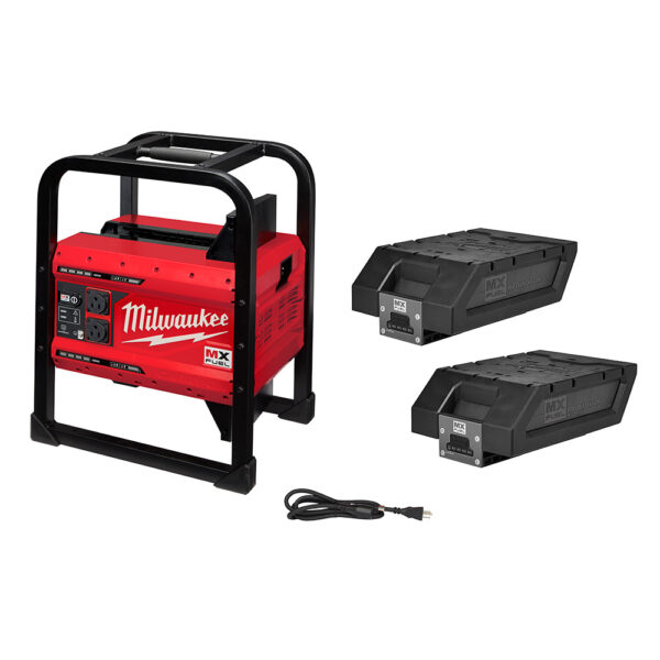 MILWAUKEE MXF002-2XC MX FUEL 3600W/1800W Power Supply Kit