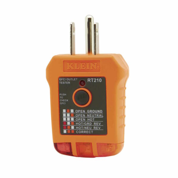 KLEIN RT210 GFCI Receptacle Tester