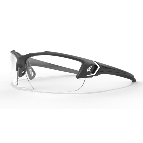 EDGE SDK111VS-G2 Khor G2 Safety Glasses - Black Frame Pol Clear Lens