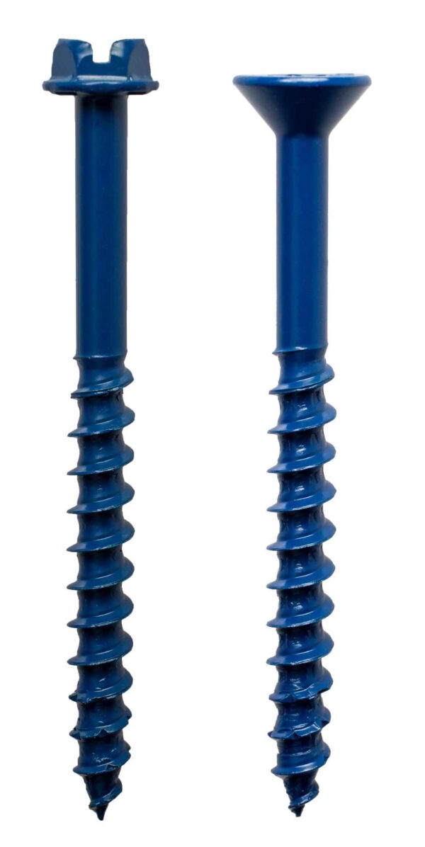 SIMPSON TNT25214TF Titan Tapcon Flat Head 1/4" x 2-1/4"  100/bx