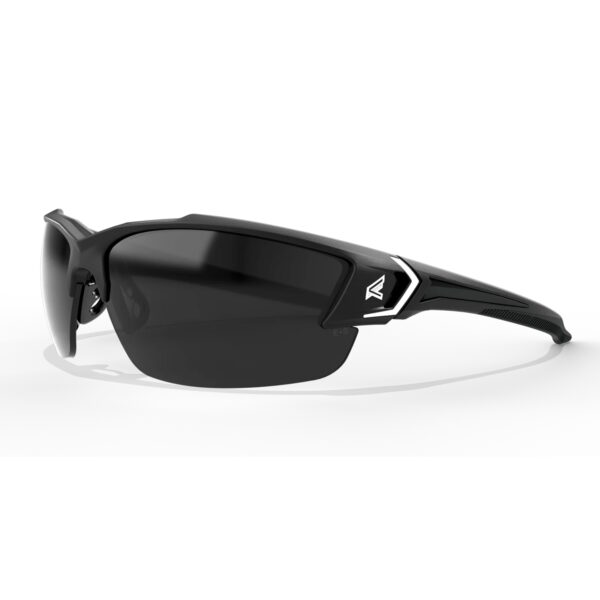 EDGE TSDK216-G2 Khor G2 Safety Glasses - Black Frame Pol Smoke Lens