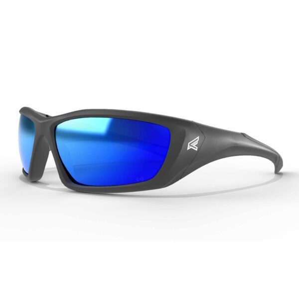EDGE TXRAP418 Robson Black frame / Polarized Aqua Precision Blue Mirror Lens