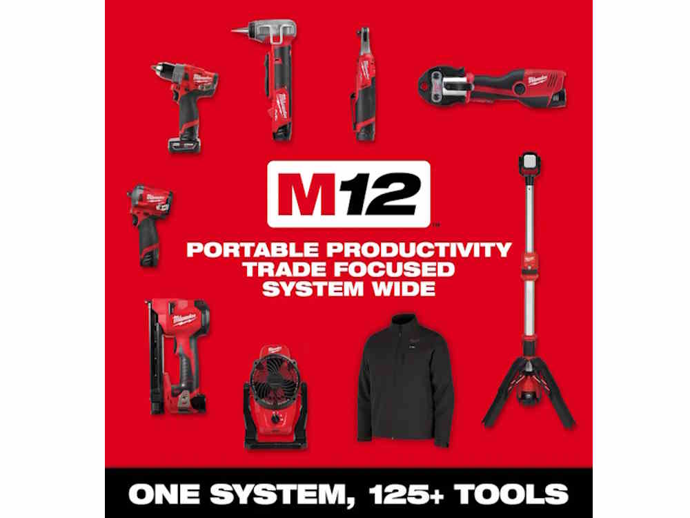 MILWAUKEE 2364-20 M12 Mounting Flood Light 1000 Lumens - Image 4