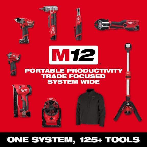 MILWAUKEE 2448-20 M12 Cable Stapler (for 1" Electrical Staples) - Bare Tool - Image 3