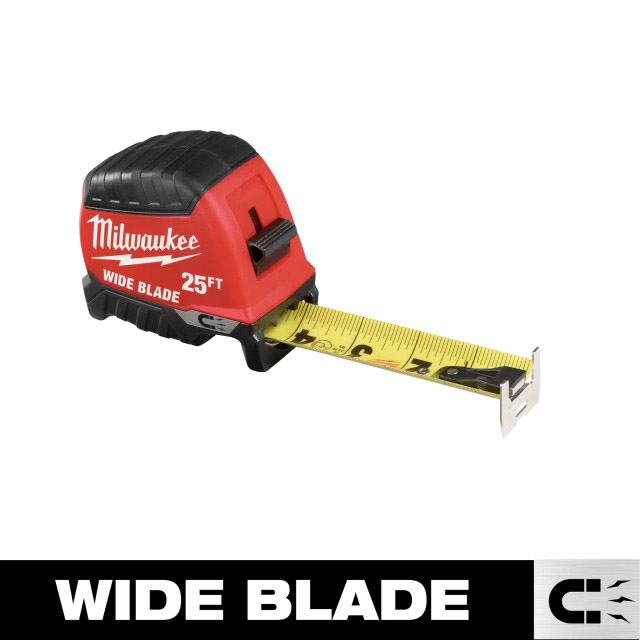 MILWAUKEE 48-22-1225M Tape Measure 25' Wide Blade Magnetic - Image 4