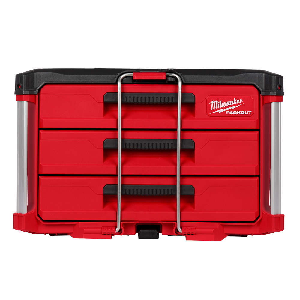 MILWAUKEE 48-22-8443 PACKOUT 3-Drawer Tool Box - Image 3