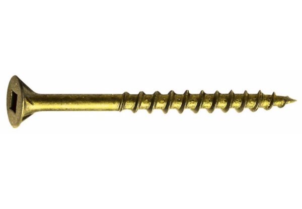 FITSFAST 585794 #8x1-1/4" Yellow Deck Screws 700/Jar