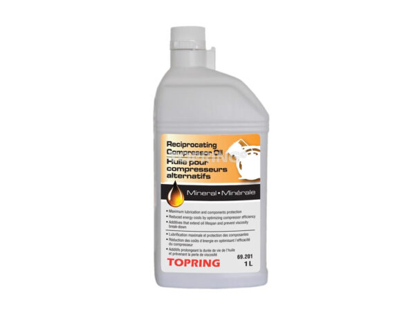 TOPRING 69.201 Reciprocating Compressor Oil (1L)